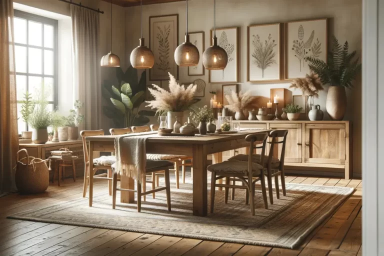How to Design a Cozy and Functional Dining Room