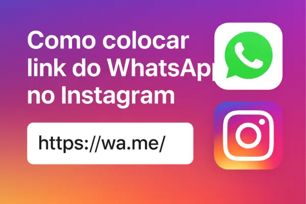 Como colocar link do WhatsApp no Instagram